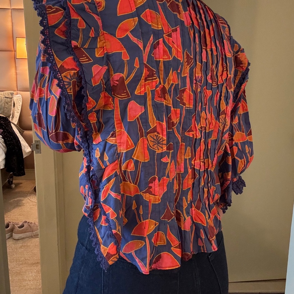 FARM Rio Multicolor Ruffled Blouse - Picture 5 of 7
